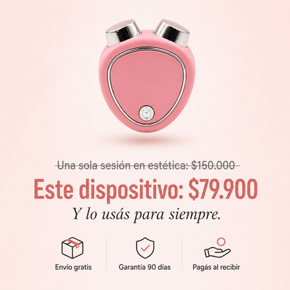 Masajeador Facial Eléctrico · Lifting & Firmeza